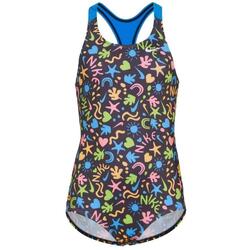 Kleidung Mädchen Badeanzug Nike NESSC771-001 Schwarz