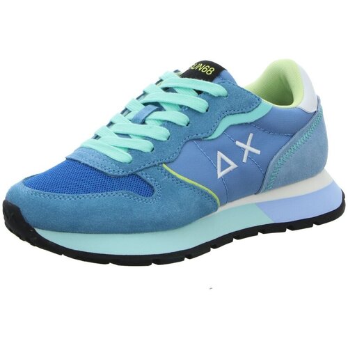 Schuhe Damen Sneaker Sun68 Ally Color Explosion Z35204-56 Blau