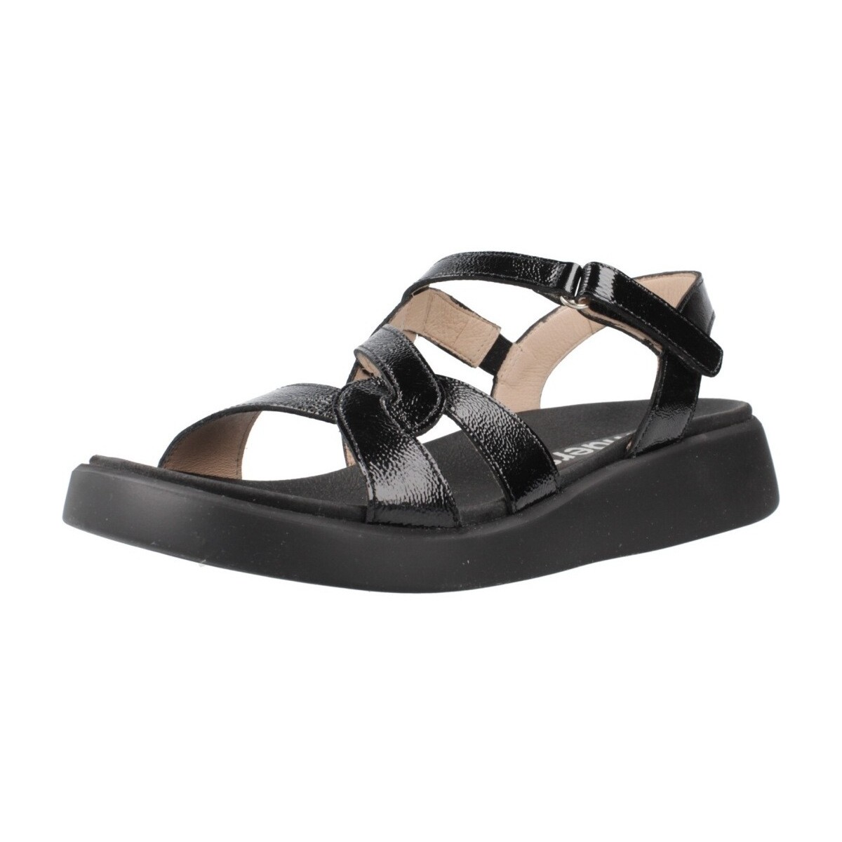 Schuhe Damen Sandalen / Sandaletten Wonders C6541 Schwarz