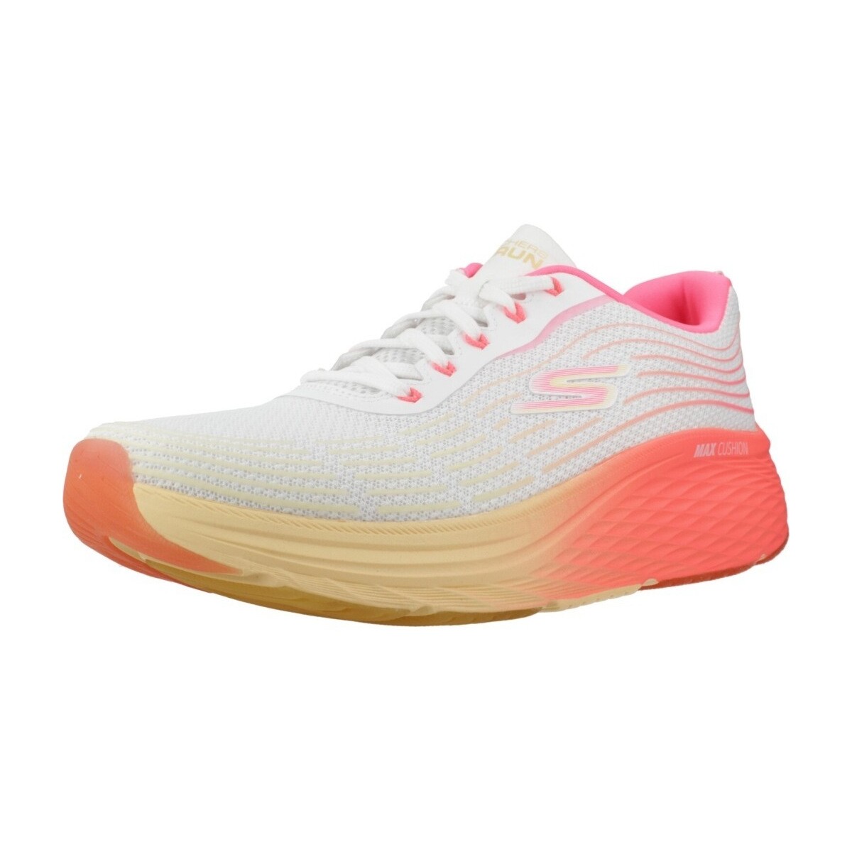Schuhe Damen Sneaker Skechers MAX CUSHIONING ELITE 2.0 Weiss