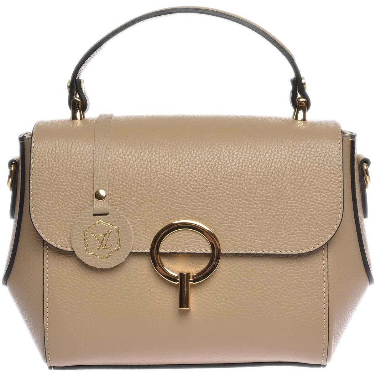 Taschen Damen Handtasche Luisa Vannini Handtasche Beige