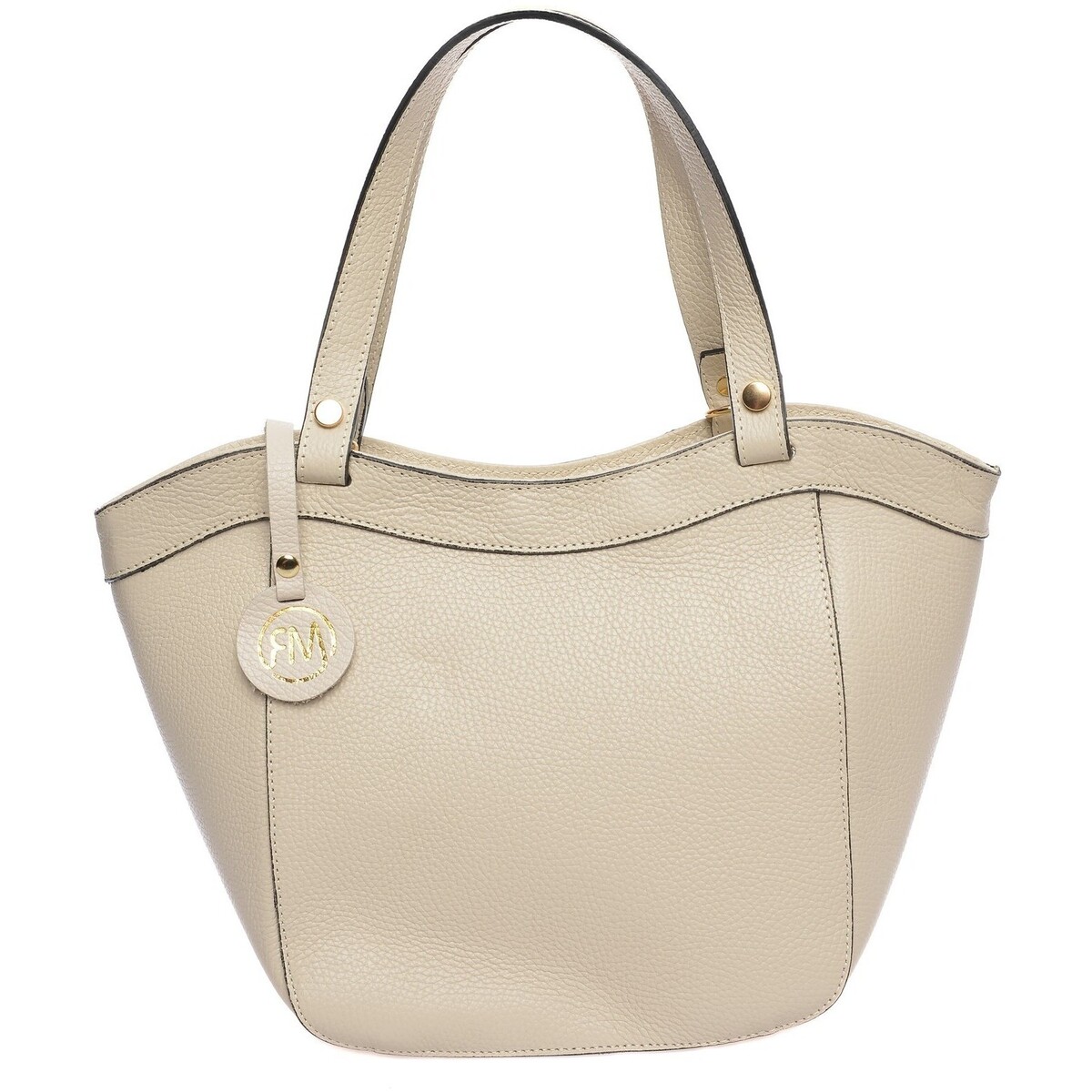 Taschen Damen Handtasche Roberta M Handtasche Beige
