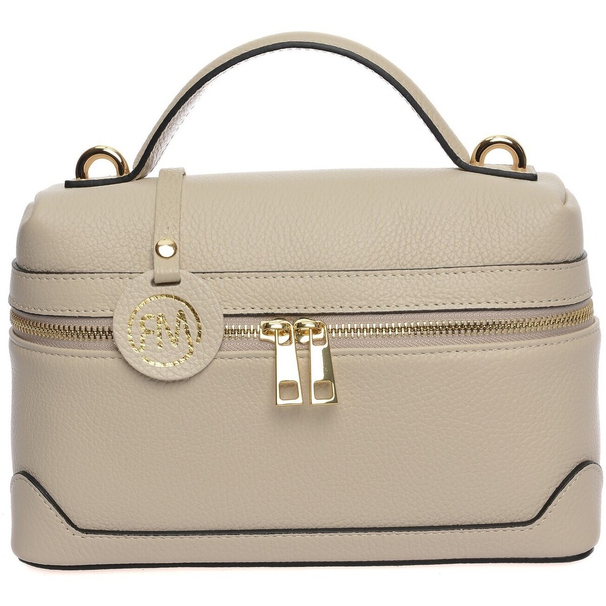 Taschen Damen Handtasche Roberta M Handtasche Beige
