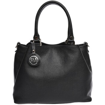 Taschen Damen Shopper / Einkaufstasche Roberta M Hobo-Tasche Schwarz