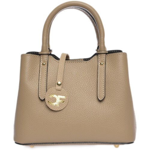 Taschen Damen Handtasche Carla Ferreri Handtasche Beige
