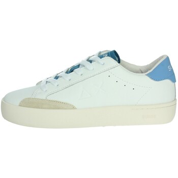 Schuhe Kinder Sneaker High Sun68 Z35340T Weiss