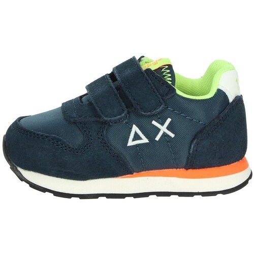 Schuhe Kinder Sneaker High Sun68 Z35302F Blau