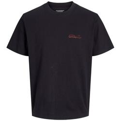 Kleidung Herren T-Shirts Jack & Jones  Schwarz