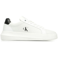 Schuhe Damen Sneaker Calvin Klein Jeans Chunky Cupsole low Mg Weiss