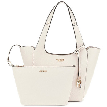 Taschen Damen Handtasche Guess Helina Bags Beige