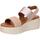 Schuhe Damen Leinen-Pantoletten mit gefloch Geox D45M1A 022BC D XAND 2 2S D45M1A 022BC D XAND 2 2S