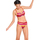 Kleidung Damen Bikini Ober- und Unterteile Lisca Strümpfe Badeanzug Badehose OSAKA Rosa