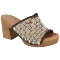 Schuhe Damen Pantoletten / Clogs Hannibal Laguna ALISEOS-16 Braun