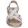 Schuhe Damen Sandalen / Sandaletten Pitillos 20111 Weiss