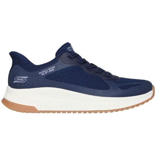 Schuhe Damen Derby-Schuhe & Richelieu Skechers Schnuerschuhe BOBS SQUAD 4 117624-NVY Blau