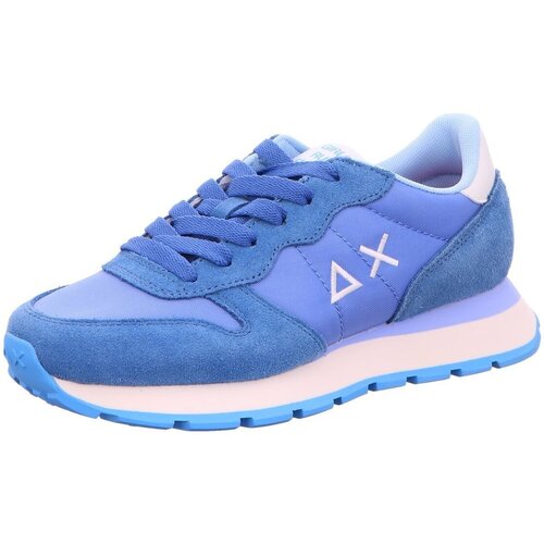 Schuhe Damen Sneaker Sun68 ALLY SOLID NYLON BZ35201 56 Blau