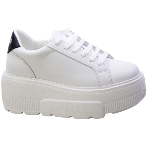 Schuhe Damen Sneaker Low GaËlle Paris 92790 Weiss