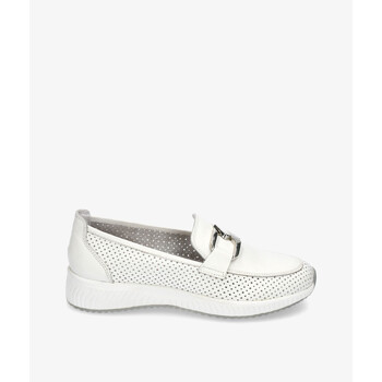 Schuhe Damen Slipper St Gallen BOSTON Weiss