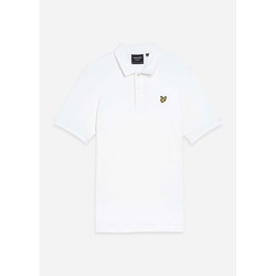 Kleidung Herren T-Shirts & Poloshirts Lyle & Scott Milano polo - white Weiss