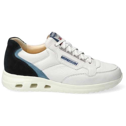 Schuhe Herren Tennisschuhe Mephisto JANSEN Weiss
