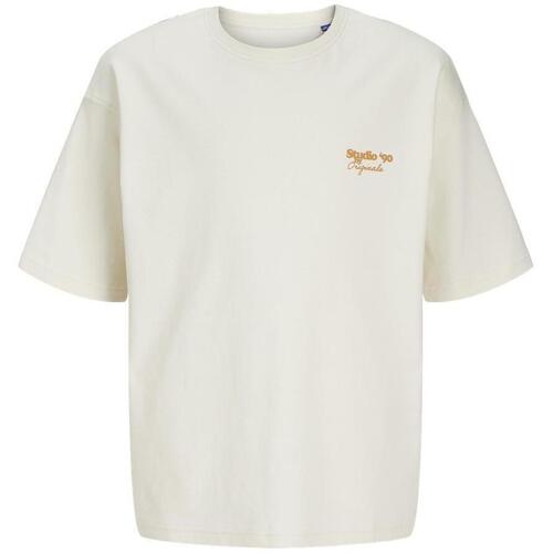 Kleidung Jungen T-Shirts & Poloshirts Jack & Jones 12267431 Beige