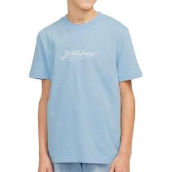 Kleidung Jungen T-Shirts & Poloshirts Jack & Jones 12270609 Blau