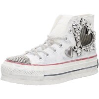 Schuhe Damen Sneaker Nan-Ku NA-05 WHITE Weiss