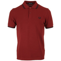 Kleidung Herren T-Shirts & Poloshirts Fred Perry Twin Tipped Shirt Rot
