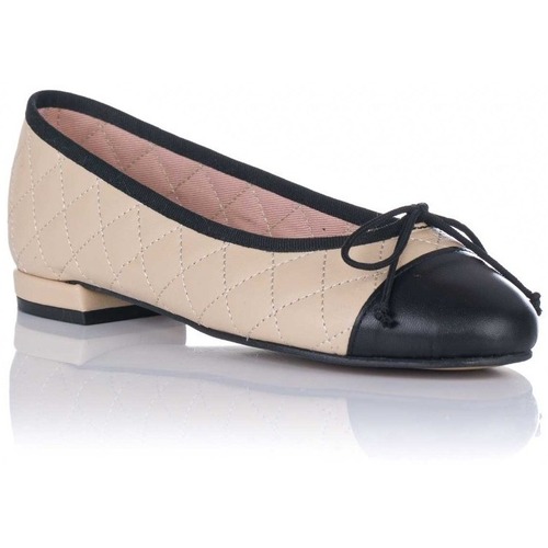 Schuhe Damen Ballerinas Janross JR EVITA Beige