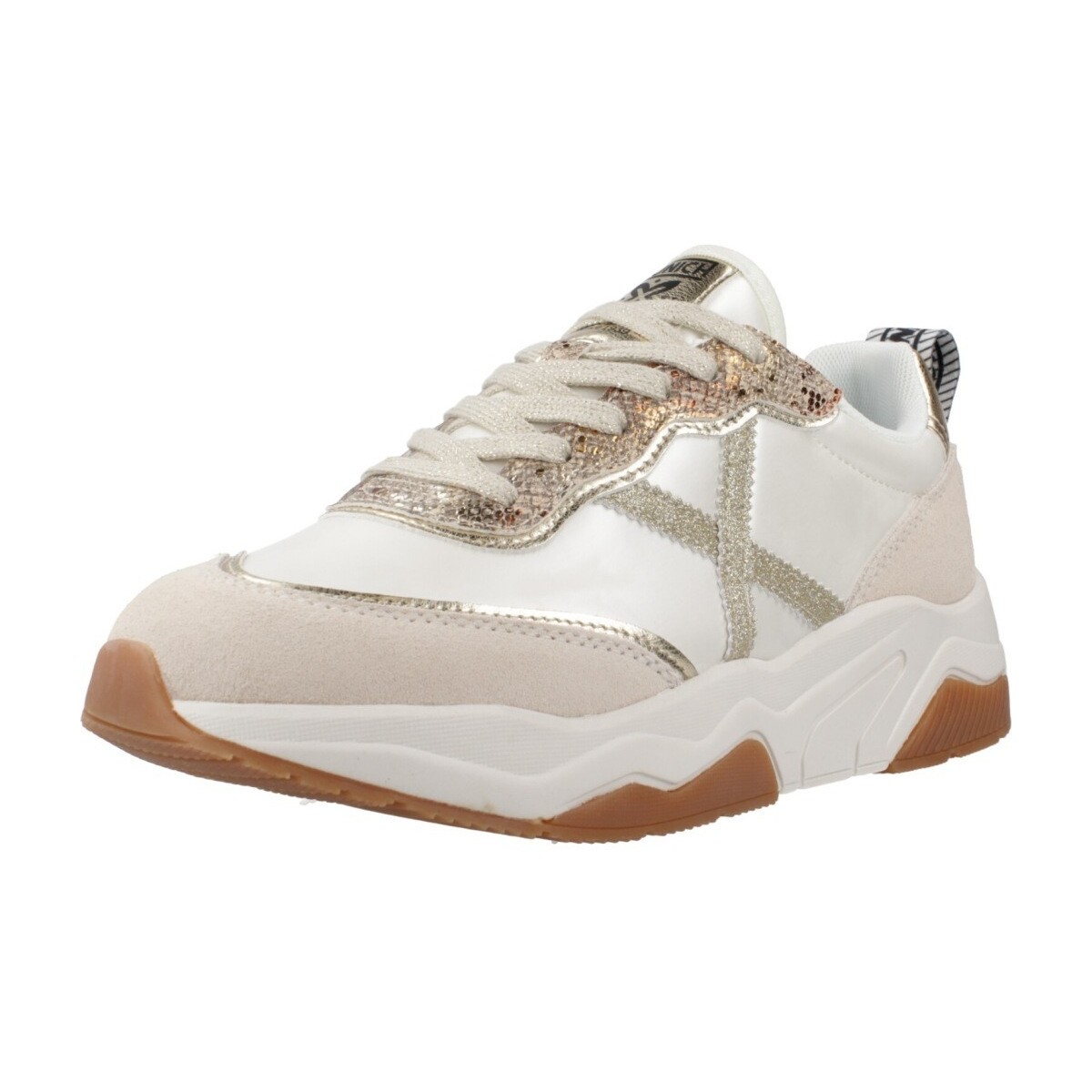 Schuhe Damen Sneaker Munich WAVE Weiss