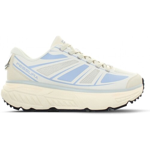 Schuhe Damen Sneaker Fessura Trail Sbl E-10 Milk Ice Sneaker Weiss