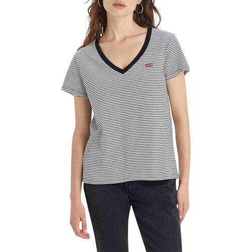 Kleidung Damen T-Shirts Levi's  Schwarz