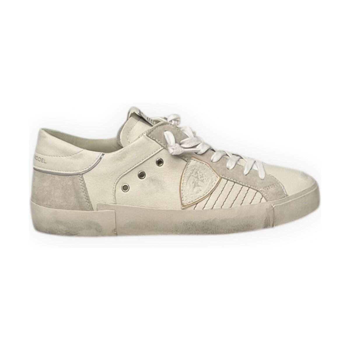Schuhe Herren Sneaker Philippe Model PRLU XP02 Weiss