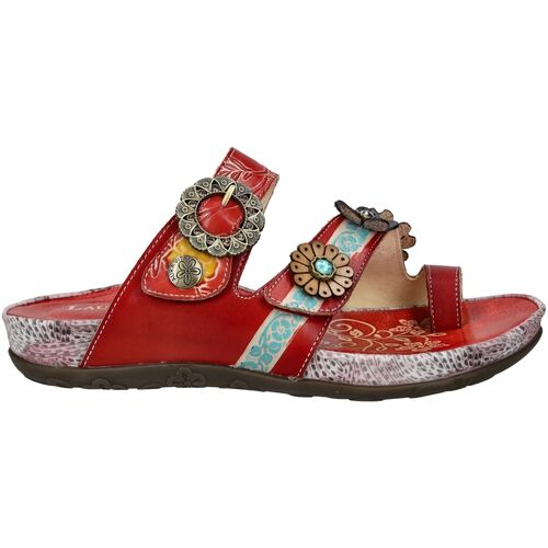Schuhe Damen Pantoletten / Clogs Laura Vita Pantoletten Rot