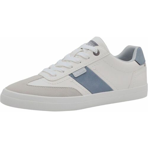 Schuhe Herren Sneaker Low S.Oliver Sneaker Weiss