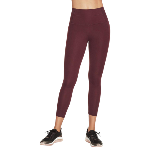 Kleidung Damen Leggings Skechers Go Walk High Waisted 7/8 Legging Violett