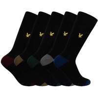 Unterwäsche Herren Söckchen Lyle & Scott 5er-Pack Graham Premium-Socken Schwarz