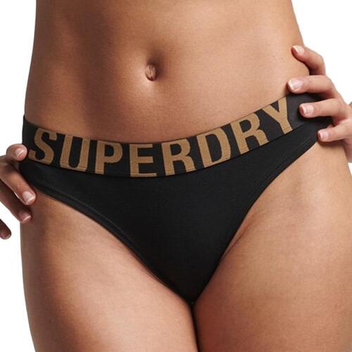 Unterwäsche Damen Shorties / Boxers Superdry W3110354A Schwarz