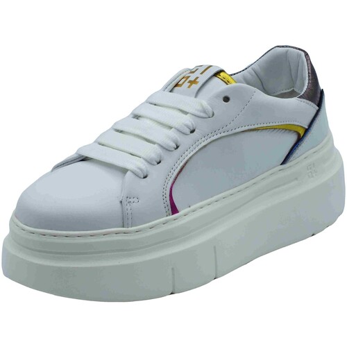 Schuhe Damen Sneaker Gio + ARIA01 Combi White Weiss