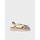 Schuhe Damen Leinen-Pantoletten mit gefloch Toni Pons ESTEL-SW Gold