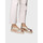 Schuhe Damen Leinen-Pantoletten mit gefloch Toni Pons ESTEL-SW Gold