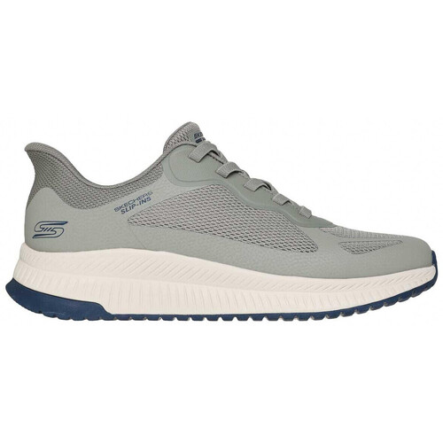 Schuhe Herren Sneaker Skechers 118423 BOBS SQUAD 4 Grün