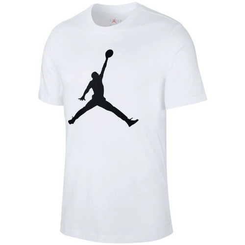 Kleidung Herren T-Shirts Nike CJ0921 100  T-shirt Jumpman Weiss