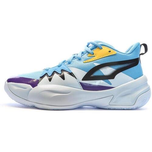 Schuhe Mädchen Basketballschuhe Puma 309825-02 Blau