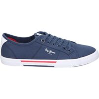 Schuhe Herren Sneaker Low Pepe jeans PMS30816-595 Blau