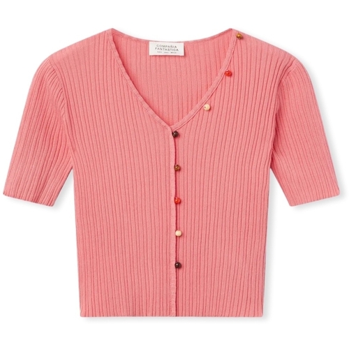 Kleidung Damen Tops / Blusen Compania Fantastica COMPAÑIA FANTÁSTICA Top 10219 - Pink Rosa