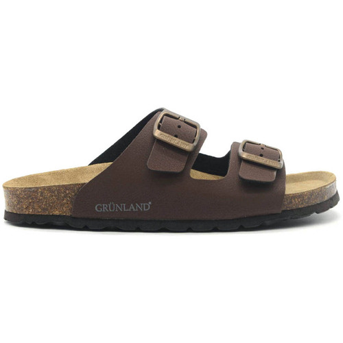 Schuhe Damen Sandalen / Sandaletten Grunland Sara sandalo in sughero Braun