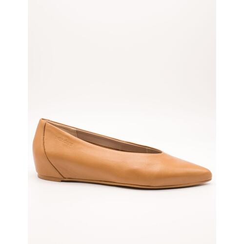 Schuhe Damen Ballerinas Wonders  Braun