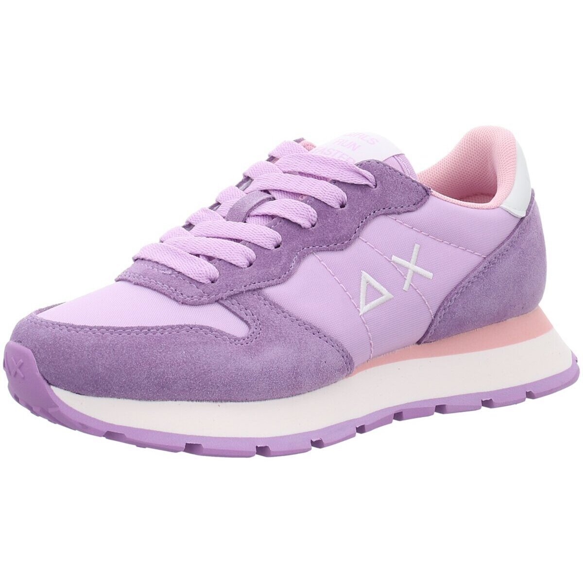 Schuhe Damen Sneaker Sun68 Ally Solid Nylon BZ35201 24 Violett