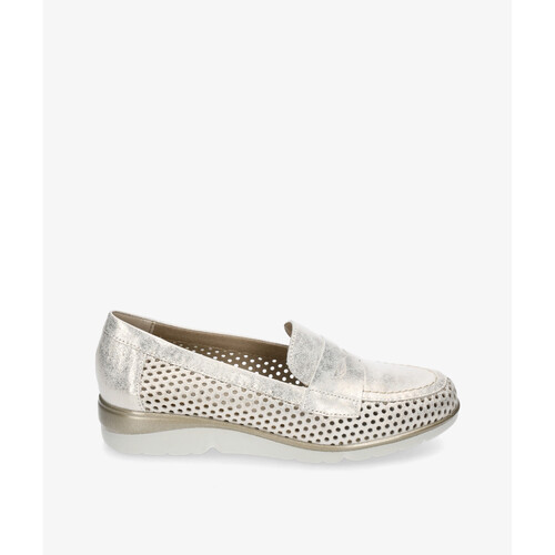 Schuhe Damen Slipper Pitillos 10321 Grau